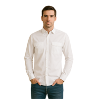 MANCHE 11-8783 ERKEK GÖMLEK  BEYAZ