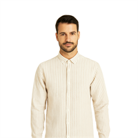 MANCHE 12-8344 ERKEK GÖMLEK  TAŞ