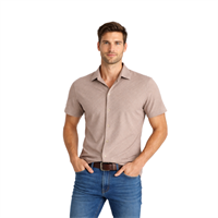 MANCHE 11-8381 ERKEK GÖMLEK  VİZON