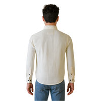 MANCHE 12-1362 ERKEK GÖMLEK  EKRU