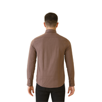 MANCHE 12-8479 ERKEK GÖMLEK  TOPRAK