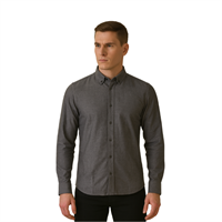 MANCHE 12-7504 ERKEK GÖMLEK  ANTRASİT