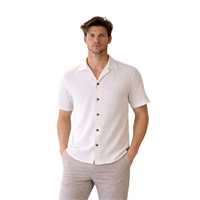 MANCHE 12-1113 ERKEK GÖMLEK  BEYAZ