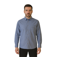 MANCHE 19-1626 ERKEK GÖMLEK  INDİGO