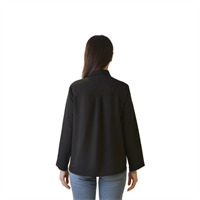 MAAMS B-075 KADIN BLUZ  SİYAH