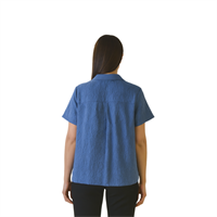 MAAMS B-085 KADIN BLUZ  INDİGO