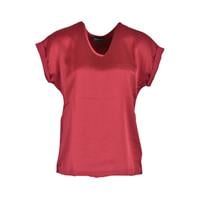 DESEN 22706 KADIN BLUZ  BORDO