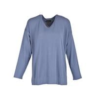 DESEN 20352 KADIN BLUZ  INDİGO