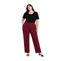 FAIK SONMEZ W26PNT012 KADIN PANTOLON  MÜRDÜM