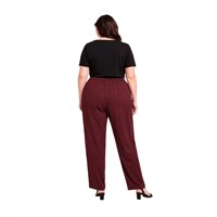FAIK SONMEZ W26PNT012 KADIN PANTOLON  MÜRDÜM