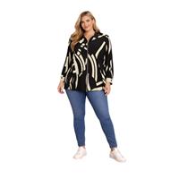 FAIK SONMEZ UW26TNK006 KADIN TUNİK  SİYAH