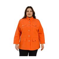 LEMA 46080 KADIN TRENÇKOT  ORANJ