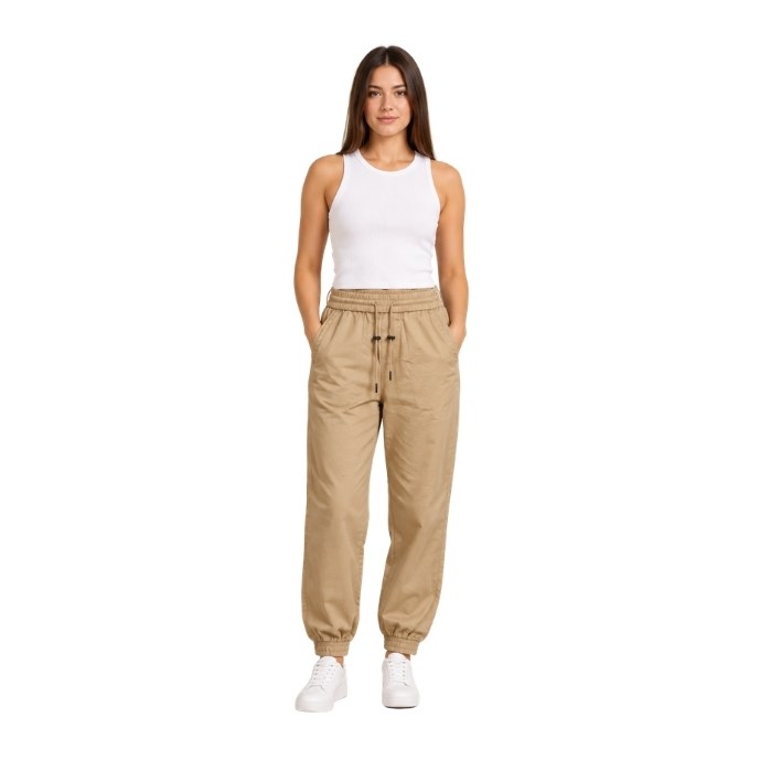 107204262014ONLY 15203946 KADIN PANTOLON  BEJ