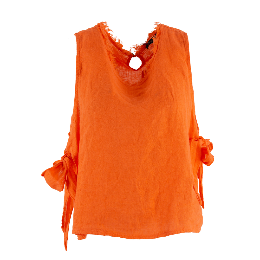 115250248009OLLS COS100222 KADIN BLUZ  ORANJ