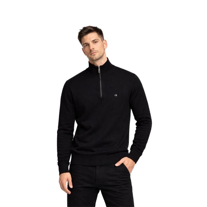 129710007001CALVIN KLEIN K10K113748 ERKEK TRİKO  SİYAH