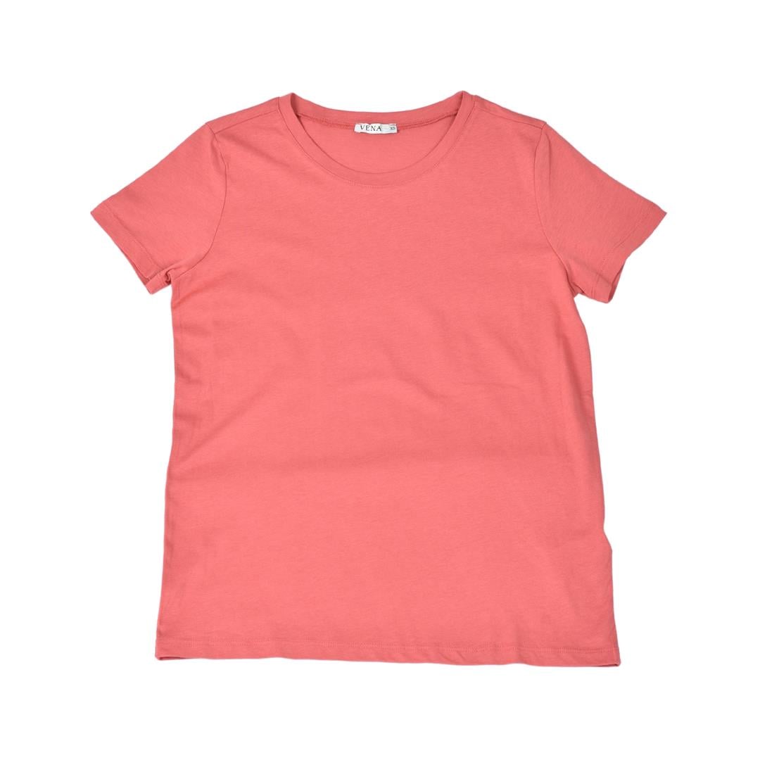 141237031254VENA 29558 KADIN T-SHIRT  TERRACOTTA