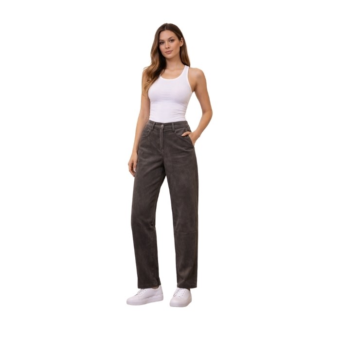 183204534036TWIST TW6250003201 KADIN PANTOLON  ANTRASİT