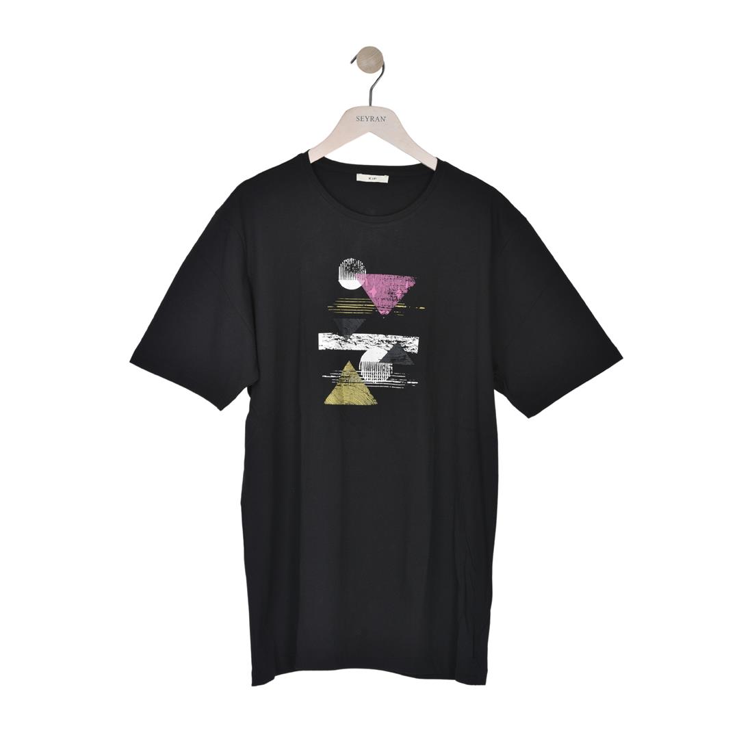 197737042001KIP TSH-1212 ERKEK T-SHIRT  SİYAH