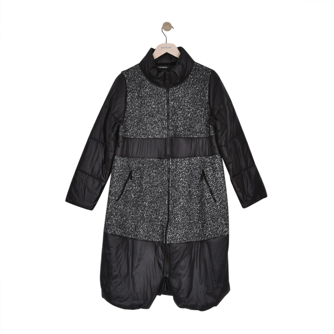 205257009036BIZEFASHION 214-1214 KADIN KABAN  ANTRASİT