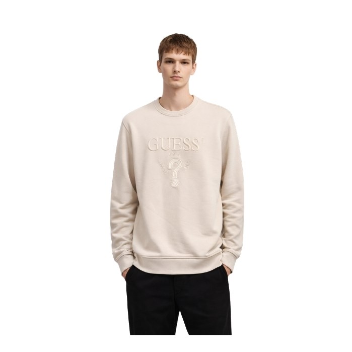 250538091003GUESS M5RQ08KCN01 ERKEK SWEATSHIRT  MAVİ
