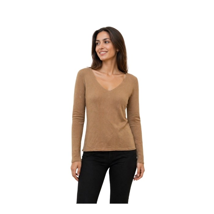 263210245015DILVIN 10842 KADIN KAZAK  VİZON