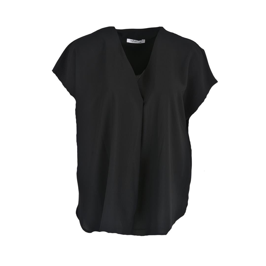 266250158001AYHAN 81908 KADIN BLUZ  SİYAH