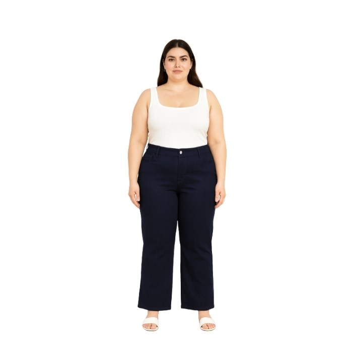 287904464006SEVDA 511-58 KADIN BÜYÜK BEDEN PANTOLON  LACİ