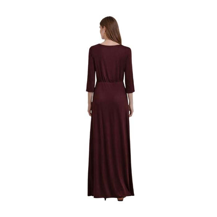 294234096019ALL MARİNE 26KJJ55542 KADIN ELBİSE  BORDO