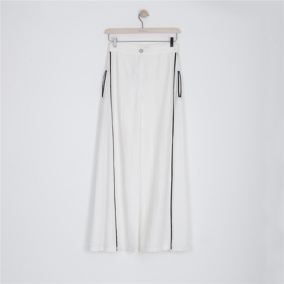 296204028002SOİE 5035 KADIN PANTOLON  BEYAZ