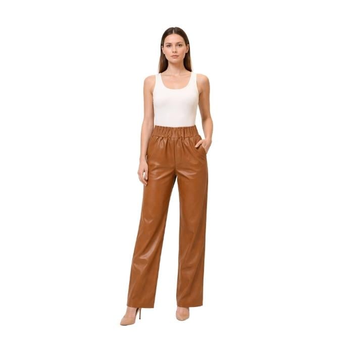 319204011007OROVERDE ZARA KADIN PANTOLON  KAHVE