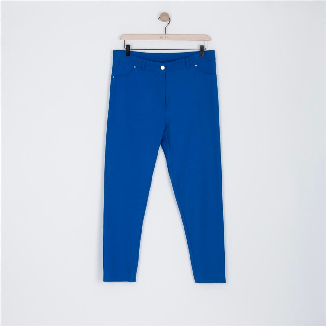 333904005050İN Dİ GO PA2205 KADIN PANTOLON  SAKS