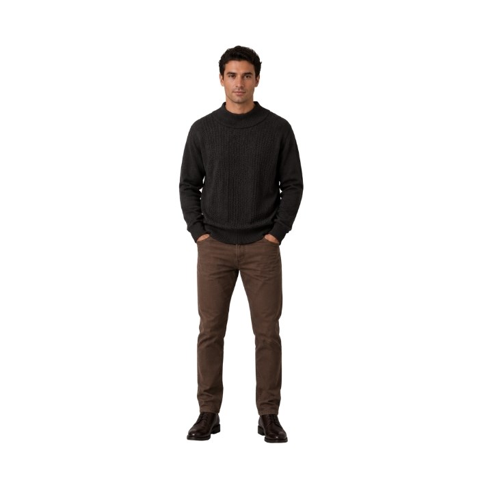 355710306036TONY MONTANA TB-3059 ERKEK TRİKO  ANTRASİT