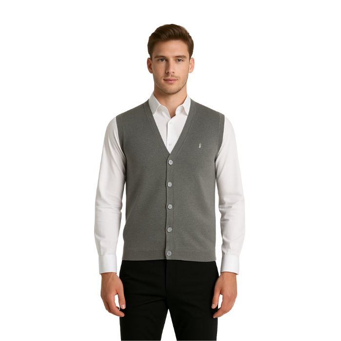 374710057018LEGATO TRK4540 ERKEK TRİKO  K.GRİ