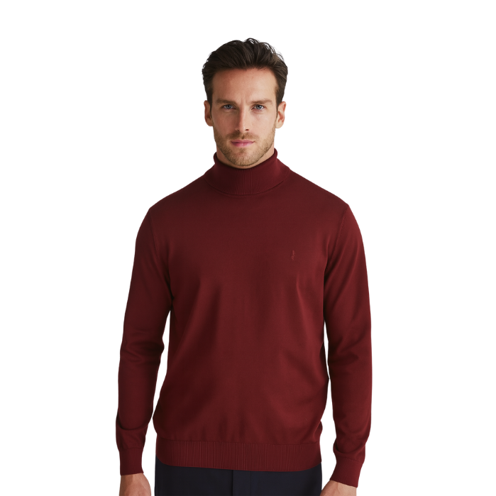 374710060019LEGATO TRK4515 ERKEK TRİKO  BORDO