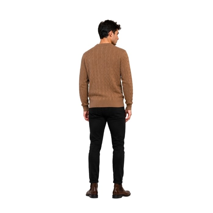 374710094022LEGATO TRK6470 ERKEK TRİKO  CAMEL