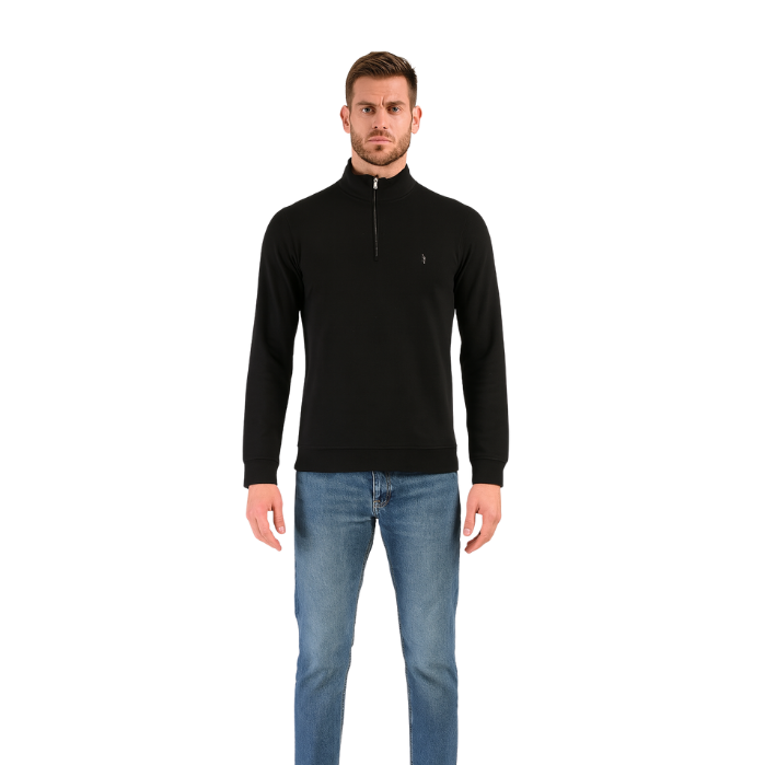 374738053001LEGATO SWT4710 ERKEK SWEATSHIRT  SİYAH