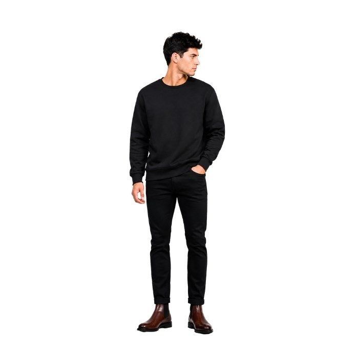 374738060001LEGATO SWT6705 ERKEK SWEATSHIRT  SİYAH