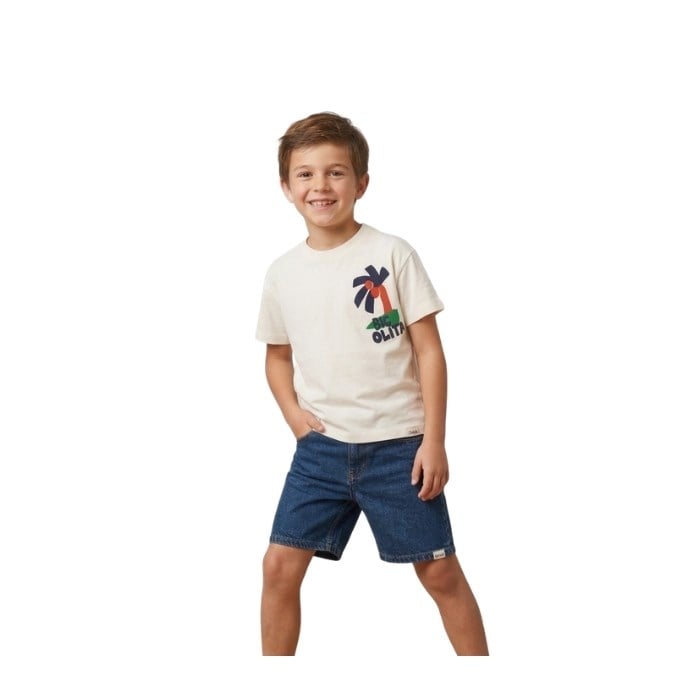 443437323002ESCABEL 1777 ÇOCUK T-SHIRT  BEYAZ