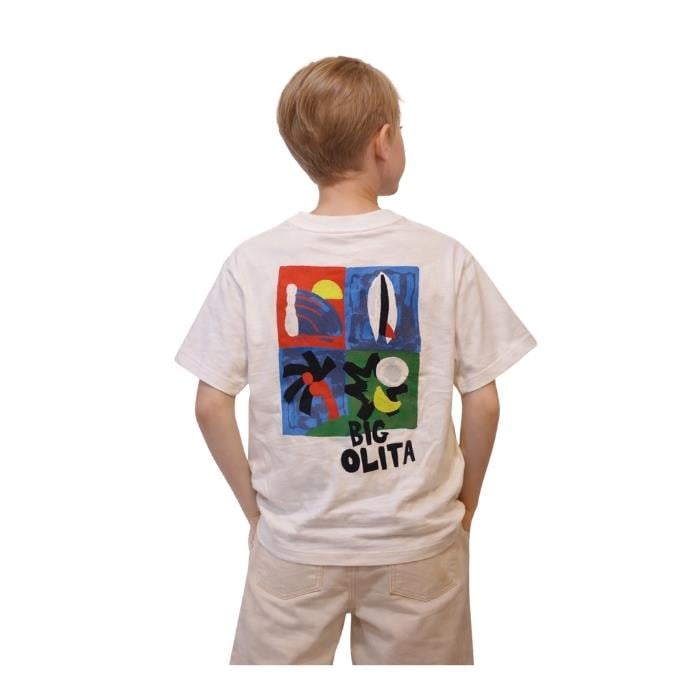 443437377002ESCABEL 1777-K ÇOCUK T-SHIRT  BEYAZ