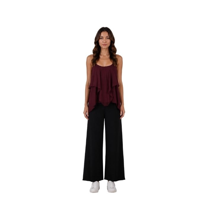 458250007019TUNITALY 166 KADIN BLUZ  BORDO