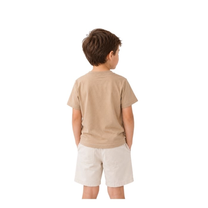 489437637014DIVONETTE 2572-2 ÇOCUK T-SHIRT  BEJ