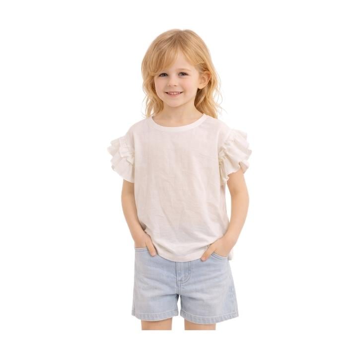 489437645024DIVONETTE 4225-2 ÇOCUK T-SHIRT  EKRU