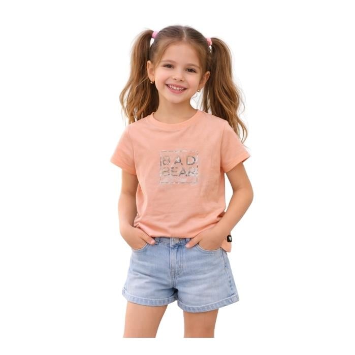 531437009023BAD BEAR 25.06.07.012 ÇOCUK T-SHIRT  TURUNCU