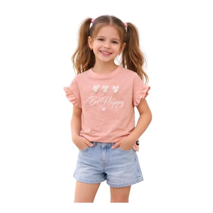 531437010023BAD BEAR 25.06.07.013 ÇOCUK T-SHIRT  TURUNCU