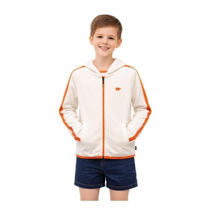 531438007487BAD BEAR 24.06.12.003 ÇOCUK SWEATSHIRT  KIRIK BEYAZ