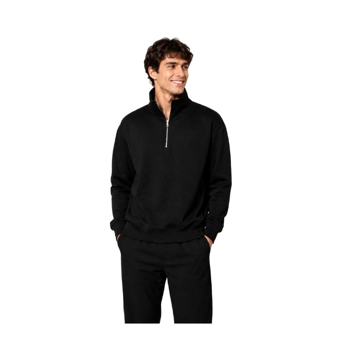 534737005001ALLEGRO 6471 ERKEK SWEATSHIRT  SİYAH