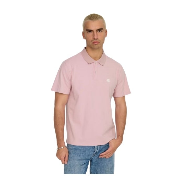 545537046065ONLY & SONS 22033093 ERKEK T-SHIRT  LİLA