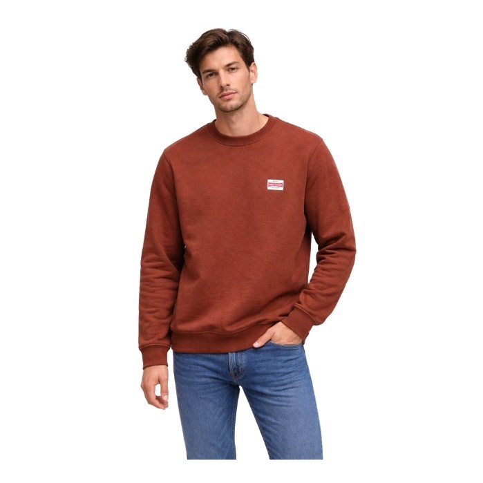 545538016035ONLY & SONS 22033193 ERKEK SWEATSHIRT  KİREMİT