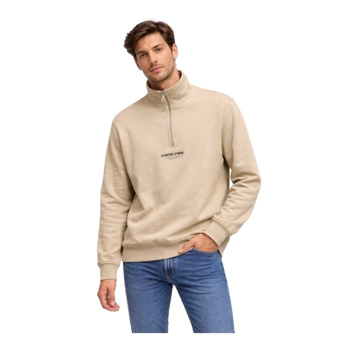 545538019051ONLY & SONS 22030922 ERKEK SWEATSHIRT  GÜMÜŞ