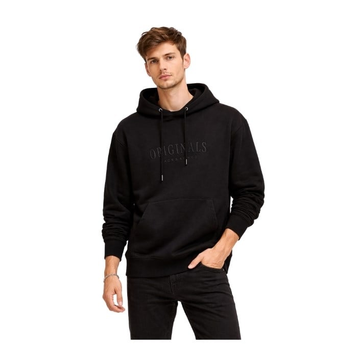 546538377001JACK AND JONES 12270541 ERKEK SWEATSHIRT  SİYAH